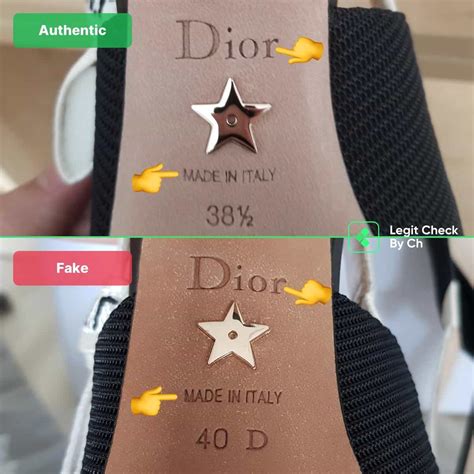 how to spot fake dior shoes|are dior heels real.